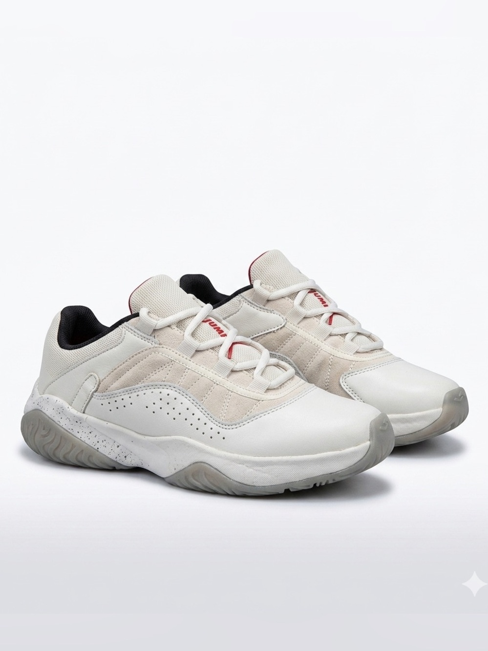 Nike Air Jordan White Sneakers Running Shoes Size 4Y
